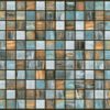 high002107a Glass Mosaic Decor — Sapphire Gold